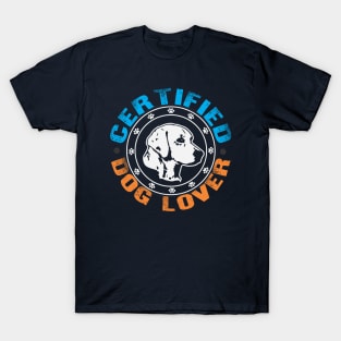 Certified Dog Lover T-Shirt